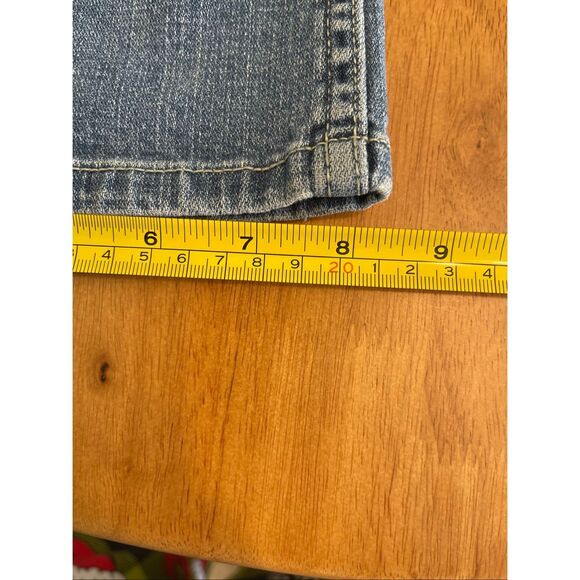 Levis 518 Superlow Bootcut Jeans Womens 3 M Low Rise Medium Wash Denim - Picture 2 of 7